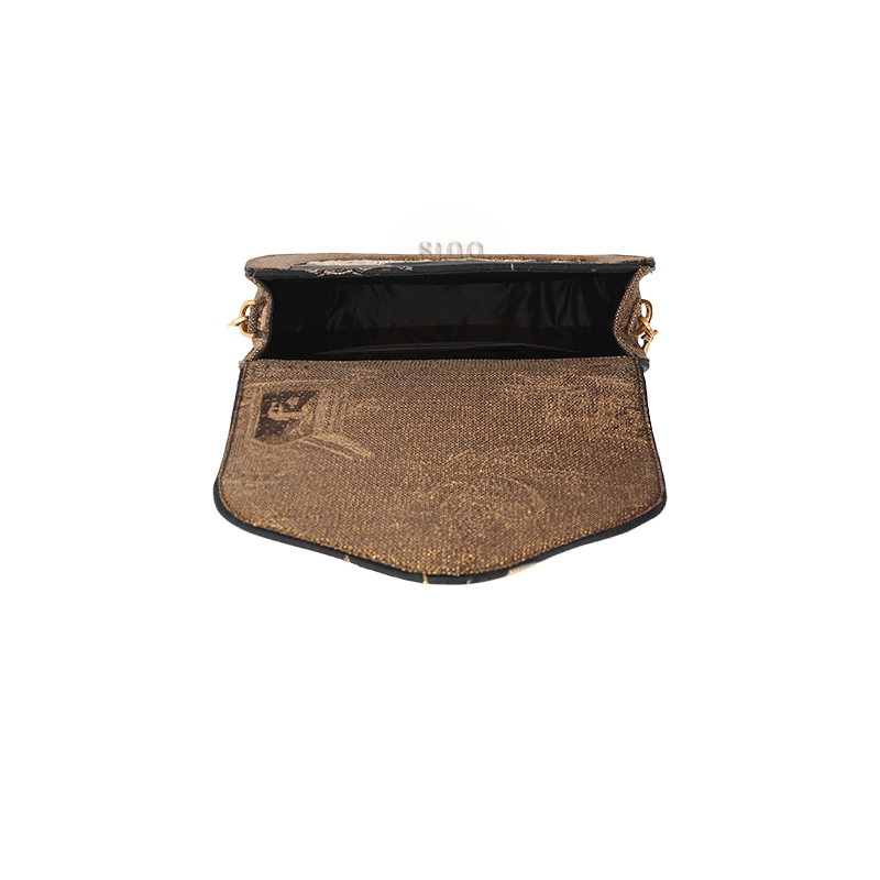 Saddle Loong Embroidered Bag – Ultra-Light 216g, Recycled Fabric & Hualuo Silk - SinoCultural -- GD1206