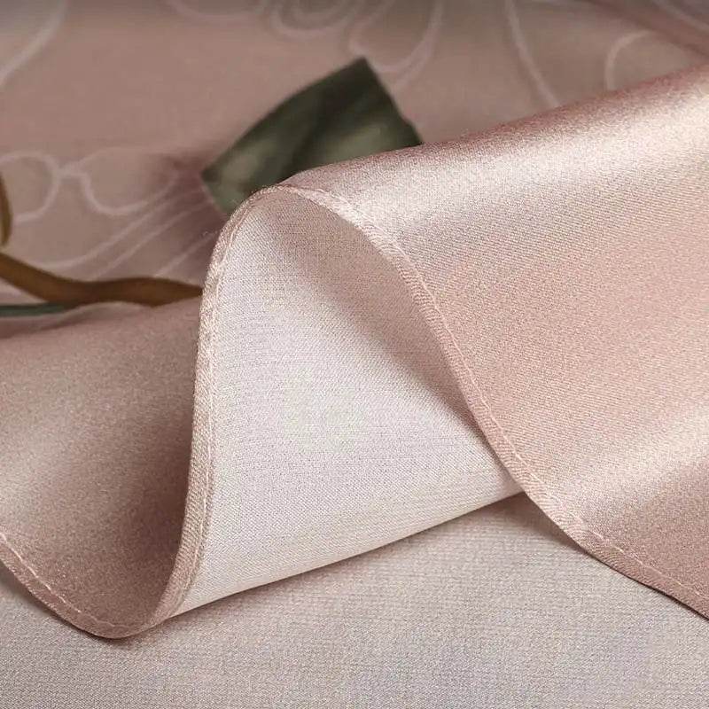 100% Mulberry Silk Shawl Scarf for Women Fall 90x90cm - SinoCultural -- LS069