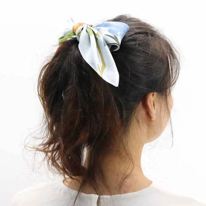 National Museum Floral Silk Square Scarf Four Seasons 53 x 53 cm - SinoCultural -- LS039-1