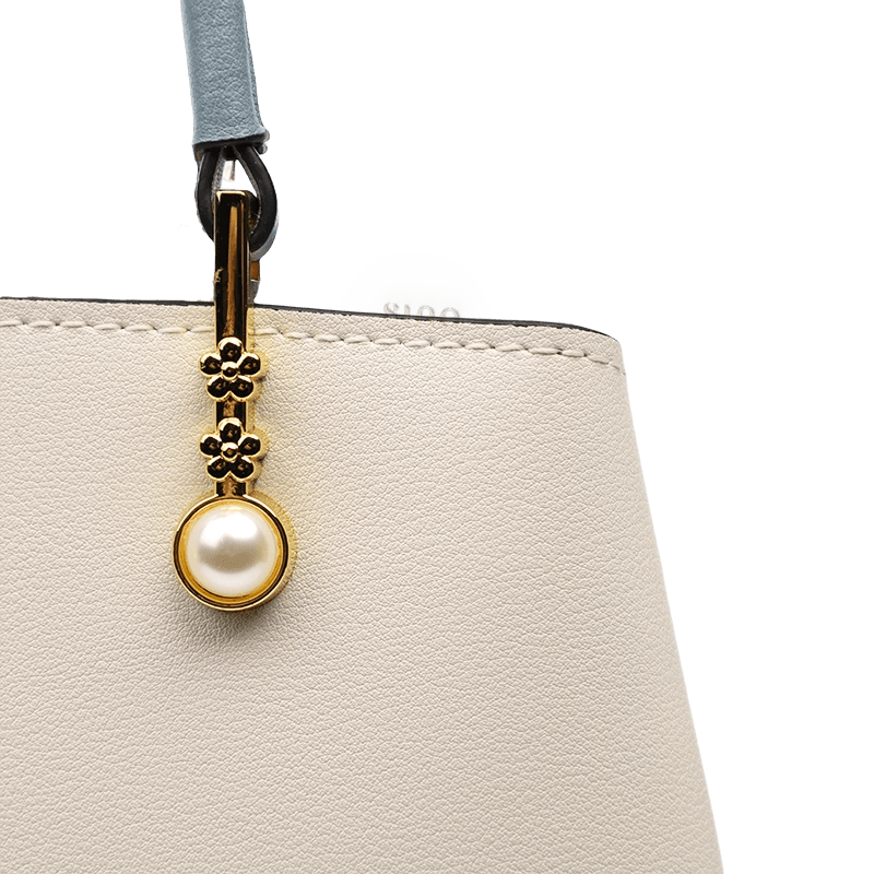 Embroidery Genuine Leather Elegant Crossbody Bag - SinoCultural -- SC1753-A2 -