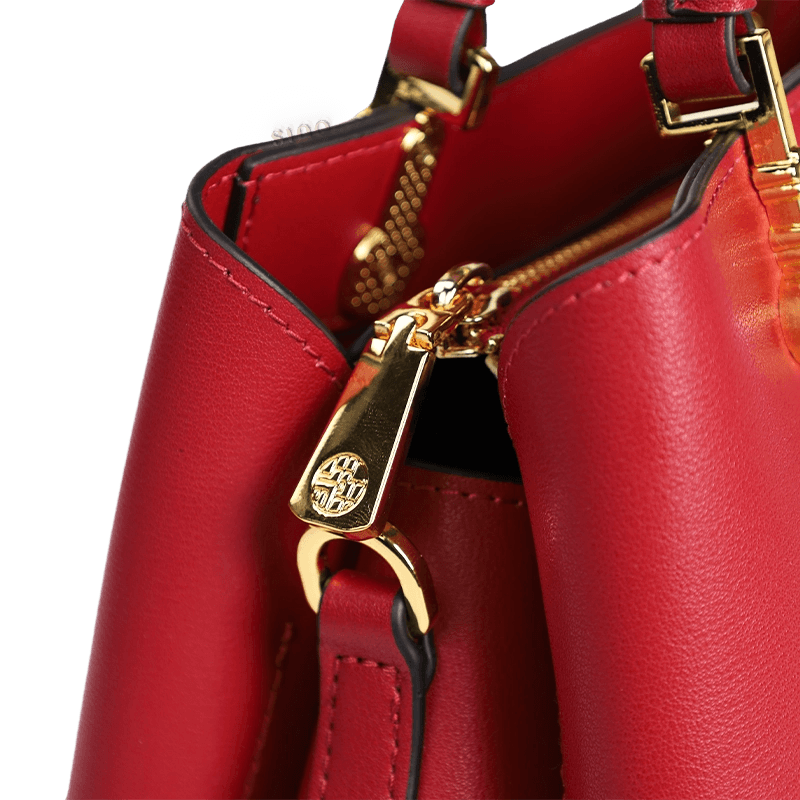 Embroidery Genuine Leather Elegant Crossbody Bag - SinoCultural -- SC1753-A4 -