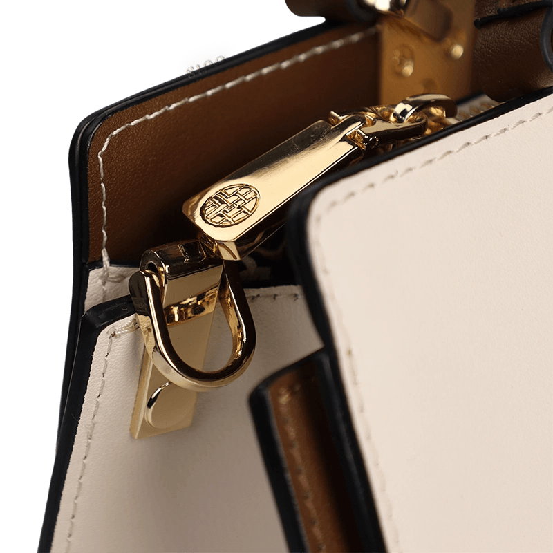 Embroidery Genuine Leather Floral Elegant Crossbody Bag - SinoCultural -- SC1754-A2 -