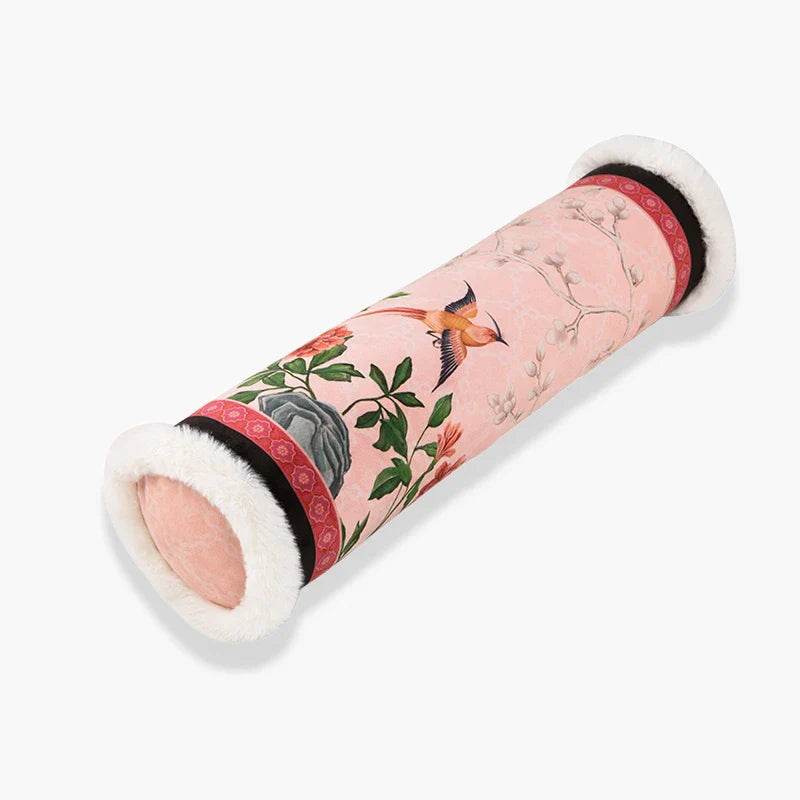Chinoiserie Origina Powderl Pink Throw Pillow Spring Rococo Blossom Dreams - SinoCultural -- SJZBZ021A01