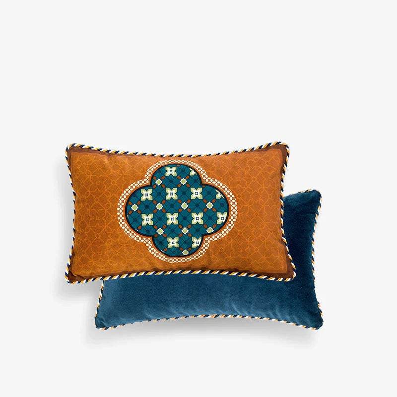 Chinoiserie Classic Retro Luxurious Throw Pillow - SinoCultural -- SJZBZ054A01 -