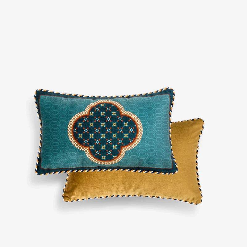 Chinoiserie Classic Retro Luxurious Throw Pillow - SinoCultural -- SJZBZ054A01 -