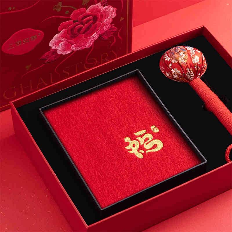 Chinese New Year Winter Wool Scarf Health & Wellness Gift - SinoCultural -- CNY030-1 -