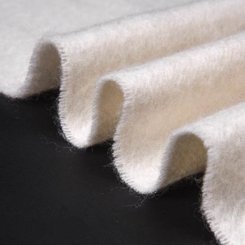 Handcrafted Su Embroidery Cashmere Scarf Luxury 200x70cm - SinoCultural -- HYFSJ020 -