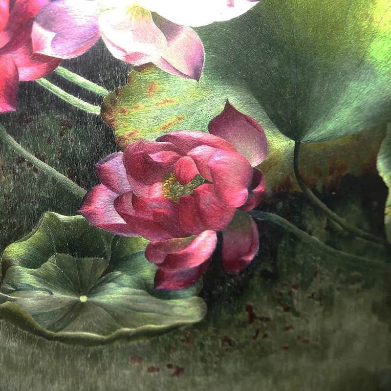 Water Lily Harmony - SinoCultural -- W0055