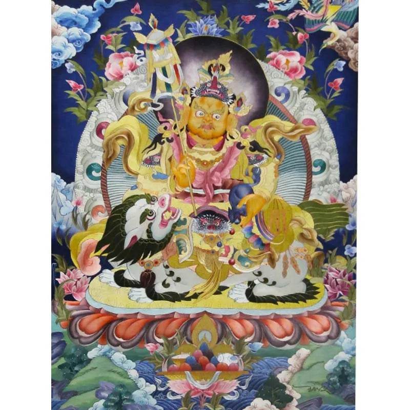 Yellow God of Wealth - SinoCultural -- W0061