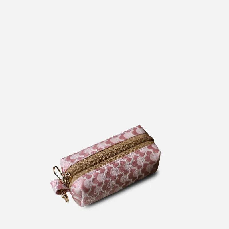 Yunjin Fabric Coin and Key Holder Mini Pouch Wallet - SinoCultural -- PWCD188-2 -