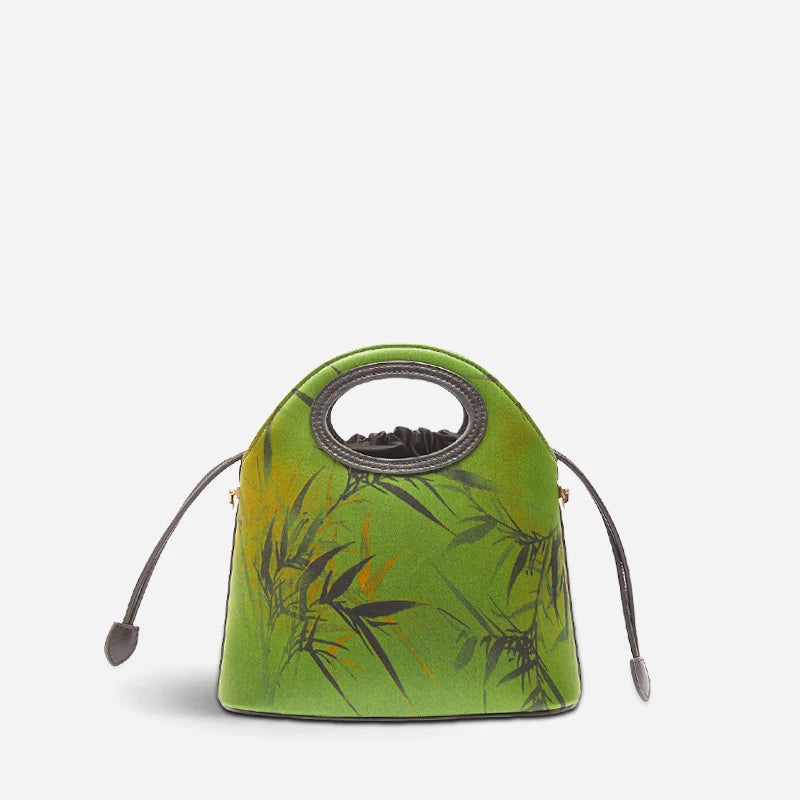 Bamboo bucket bag clearance