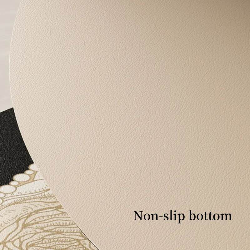 Chinoiserie Retro Spring Floral Tea Table Drying Mat - SinoCultural