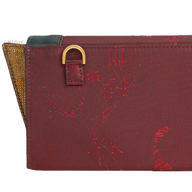 Ultra-Light Envelope Clutch Handbag in Recycled Fabric with Hualuo Silk 216g - SinoCultural -- GD1202 - 