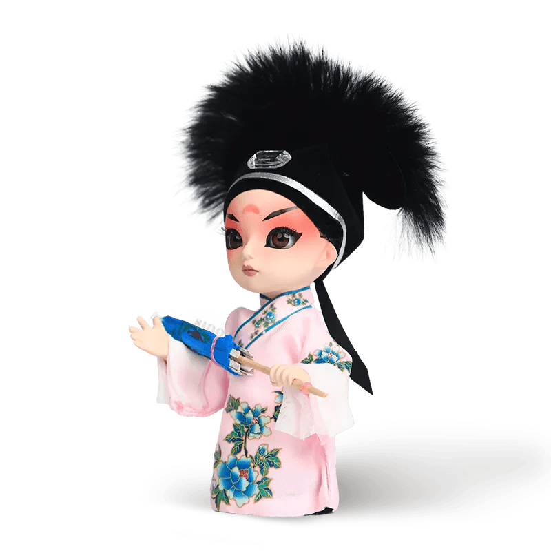6-Inch Handmade Xu Xian Scholar Chinese Doll – Elegant Desk Accessory - SinoCultural -- QJ0605