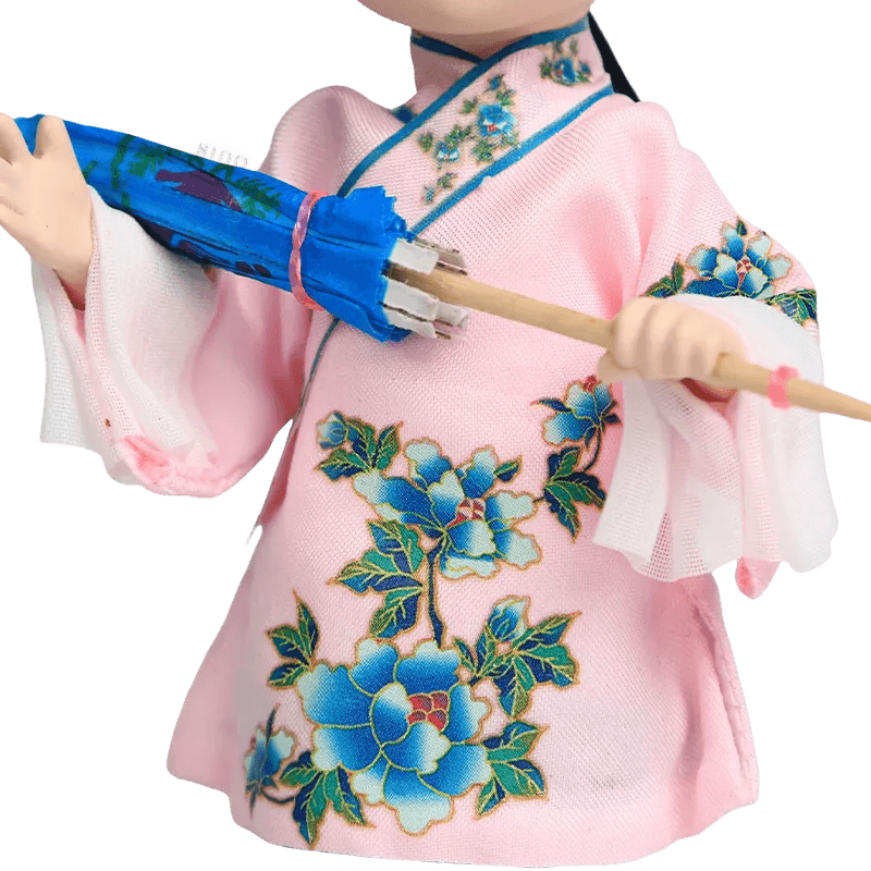 6-Inch Handmade Xu Xian Scholar Chinese Doll – Elegant Desk Accessory - SinoCultural -- QJ0605
