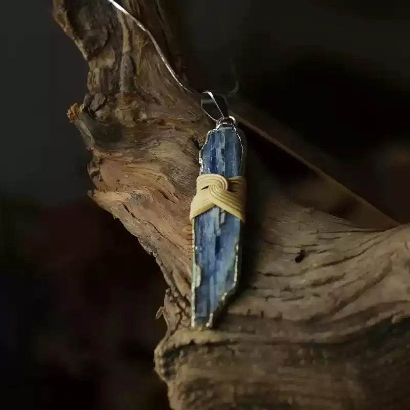 Blue Crystal Dangle Earrings - Lunar Sea Chinese Style Jewelry - SinoCultural -- ZBXK-A2-0237 - 