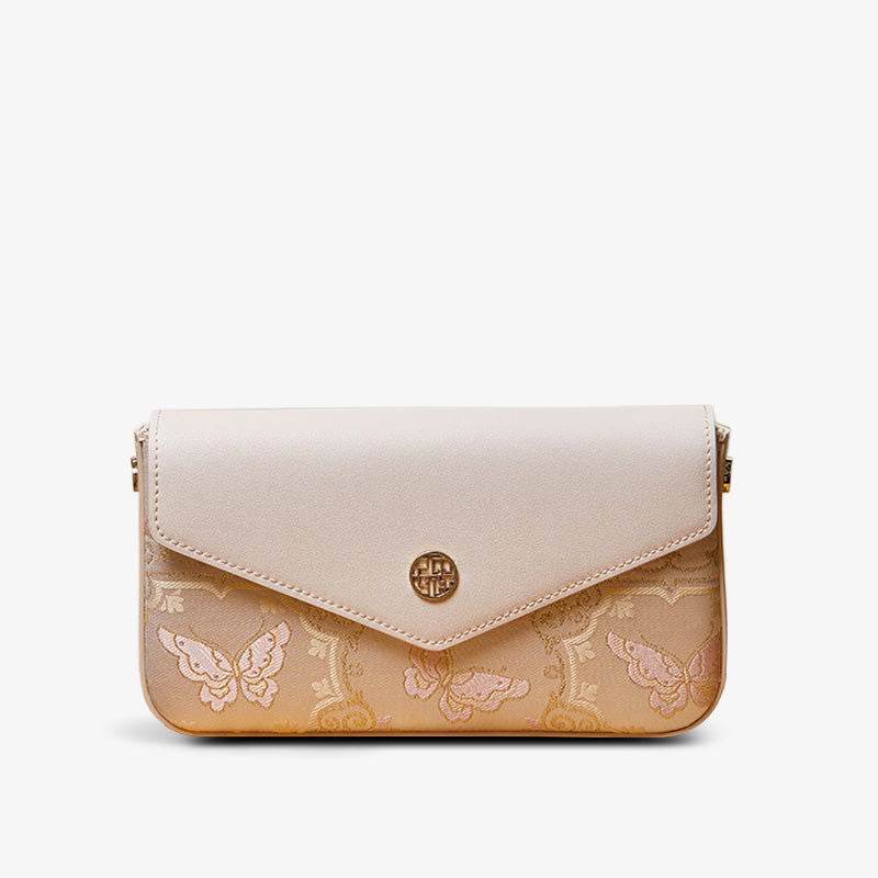 Brocade Jacquard Chic Elegant Lady Evening Clutch Bag - SinoCultural -- P12064604BG-1 - 