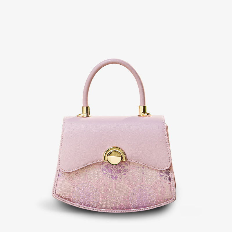 Brocade Jacquard Mulberry Silk Exquisite Handbag - SinoCultural