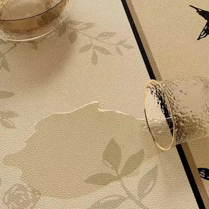 Chinoiserie Buffet & Sideboard Mat Leather Protective Pad