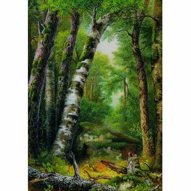 SinoCultural 'Enchanted Forest' Embroidery | Master Wang Xinyuan | Lush Nature Artwork