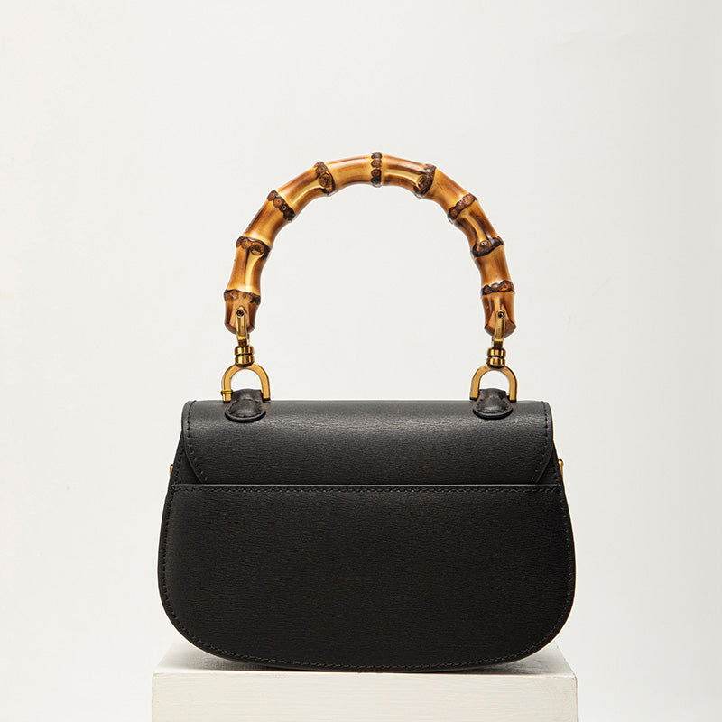 Xiangyunsha Silk Bamboo Joint Delicate Handbag with Pendant - SinoCultural -- KM-0095-M2 - 