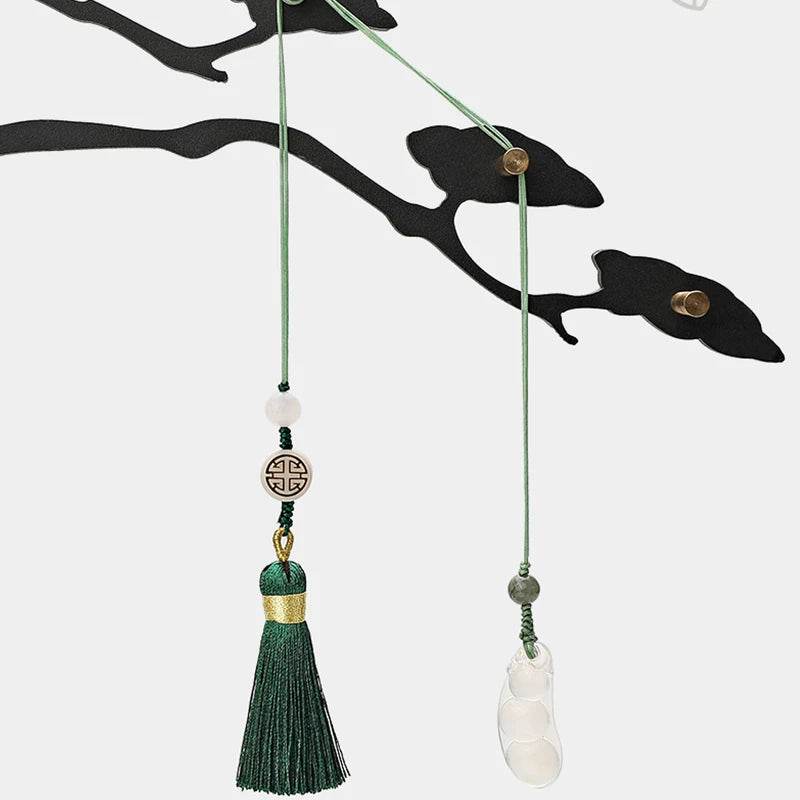 Neo-Chinese Style Elegant Vintage Bookmark and Bag Tassel Pendant - SinoCultural