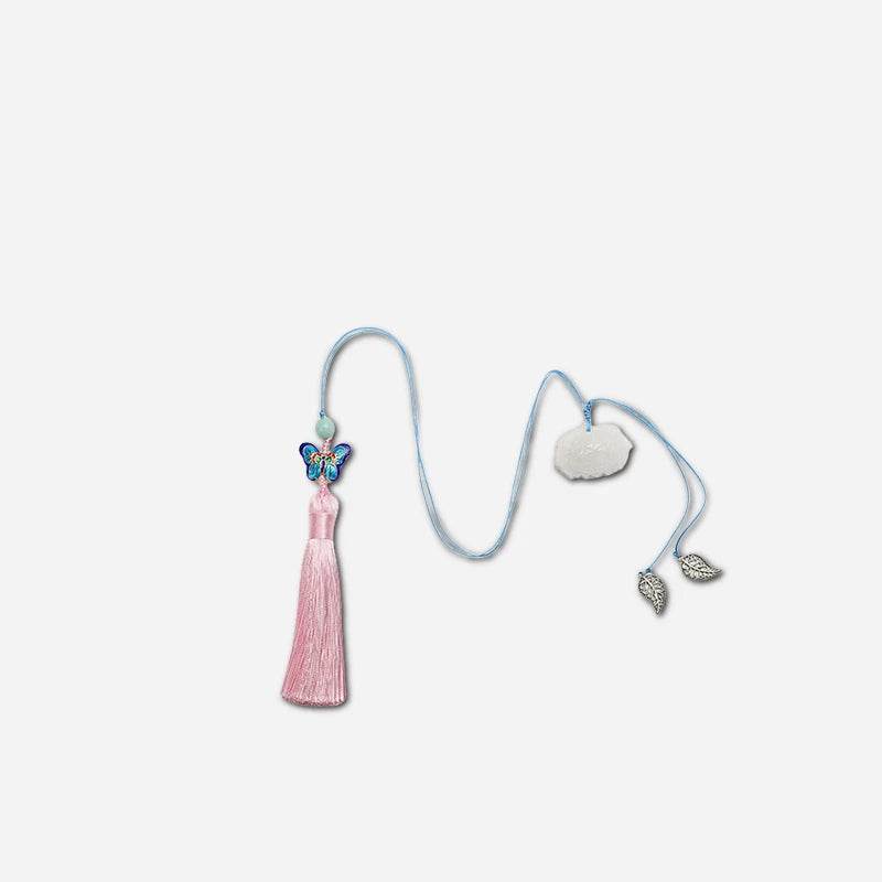 Neo-Chinese Style Elegant Vintage Bookmark and Bag Tassel Pendant - SinoCultural