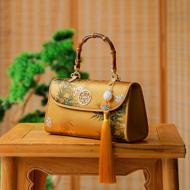 Mulberry Silk Handcrafted Elegance Handbag