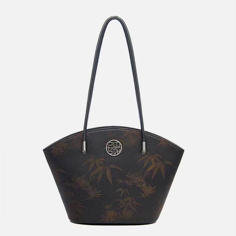 Mulberry Silk Handcrafted Bamboo Tote Bag-Tote Bag-SinoCultural-SinoCultural
