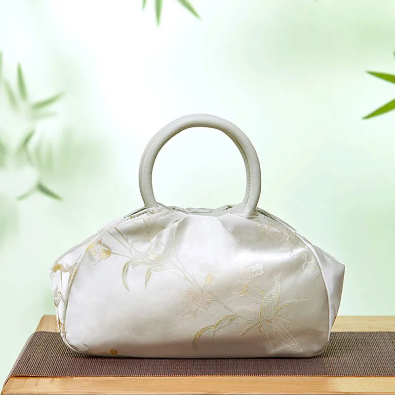 Sac à main fabriqué à la main en soie de mûrier chinois