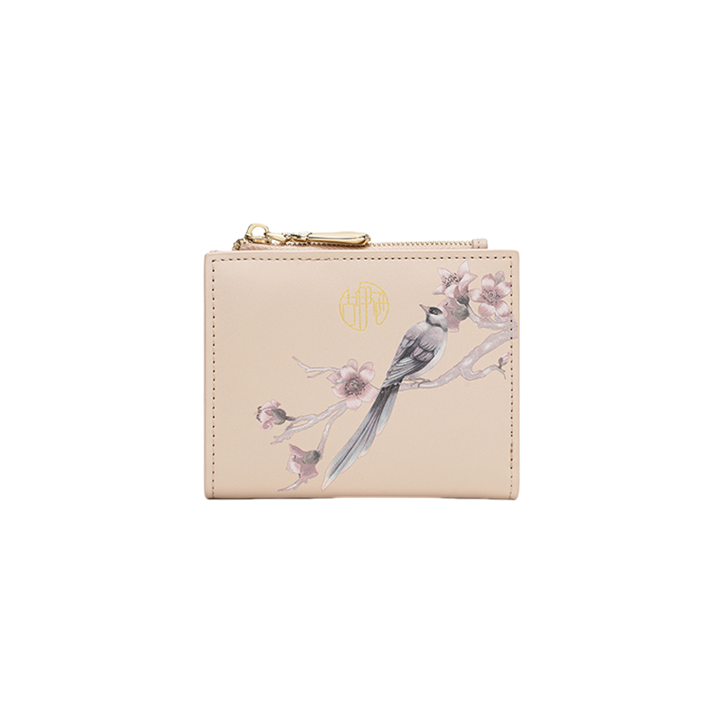 Chinese Aesthetic Original Print Women's Short Wallet - SinoCultural