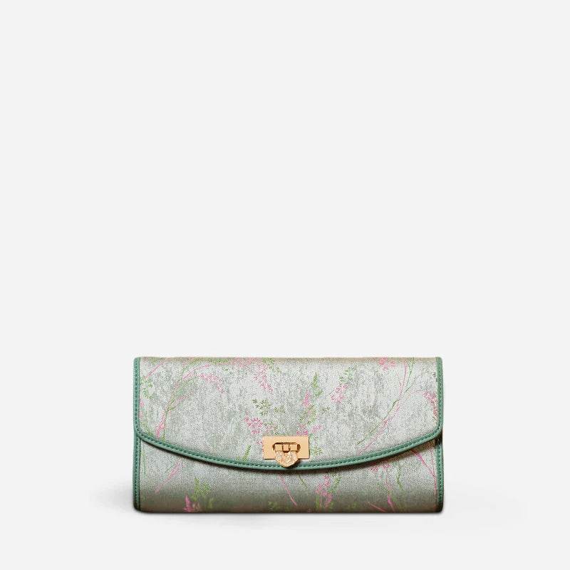 Song Brocade Color-Woven Silk Clutch Bag Evening Bag - SinoCultural -- KM-0227-M2 - 