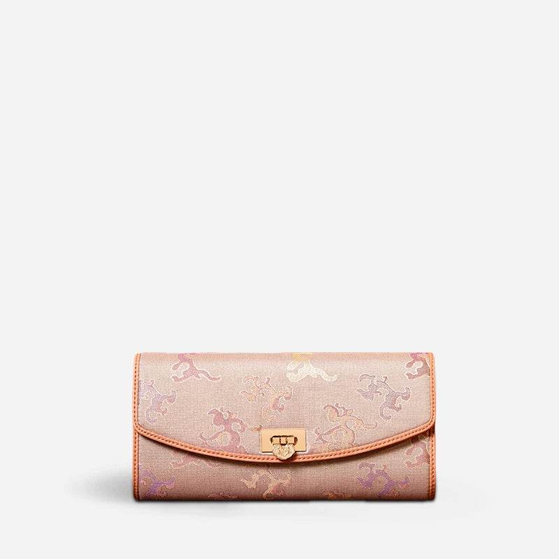 Song Brocade Color-Woven Silk Clutch Bag Evening Bag - SinoCultural -- KM-0227-M2 - 