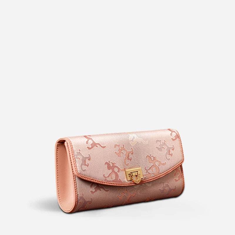 Song Brocade Color-Woven Silk Clutch Bag Evening Bag - SinoCultural -- KM-0227-M2 - 