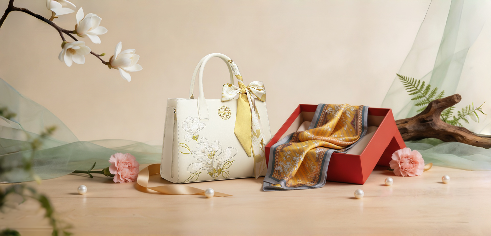 Celebrate Women's Day | 12% Off Bags & Scarves.