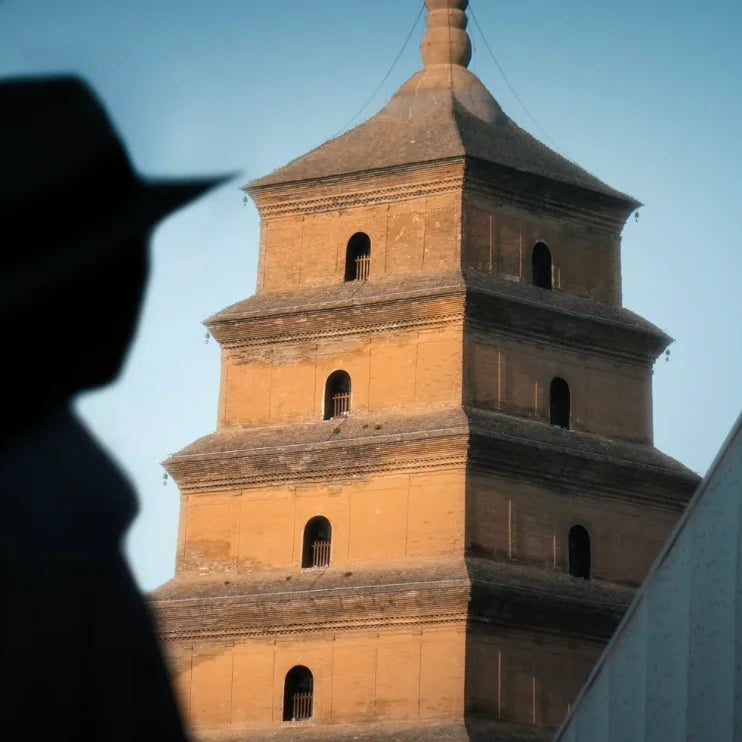 Giant Wild Goose Pagoda in Xi’an, a historic destination to visit during China National Day Golden Week.