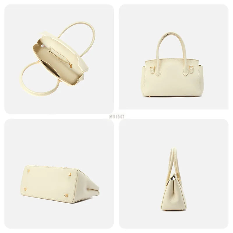 Details of chinoiserie handbag: interior, back, bottom, side.