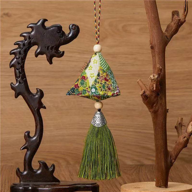 Limited Edition Embroidery Sachet - Duanwu Festive Complimentary Gift - SinoCultural -- 